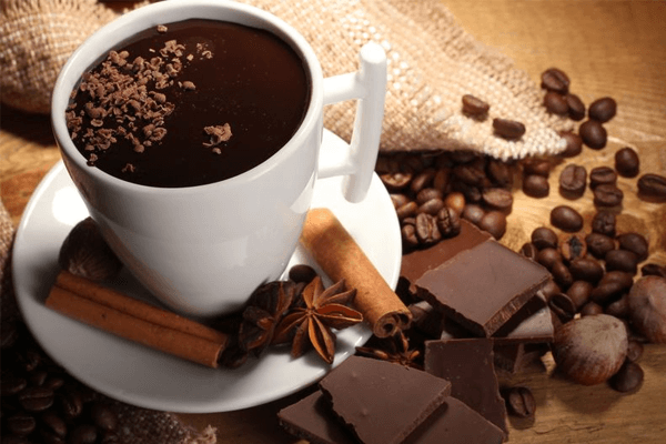 قهوه با شکلات